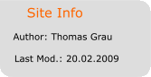    Site Info