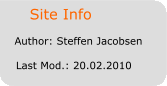    Site Info