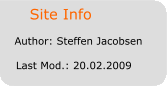 Site Info